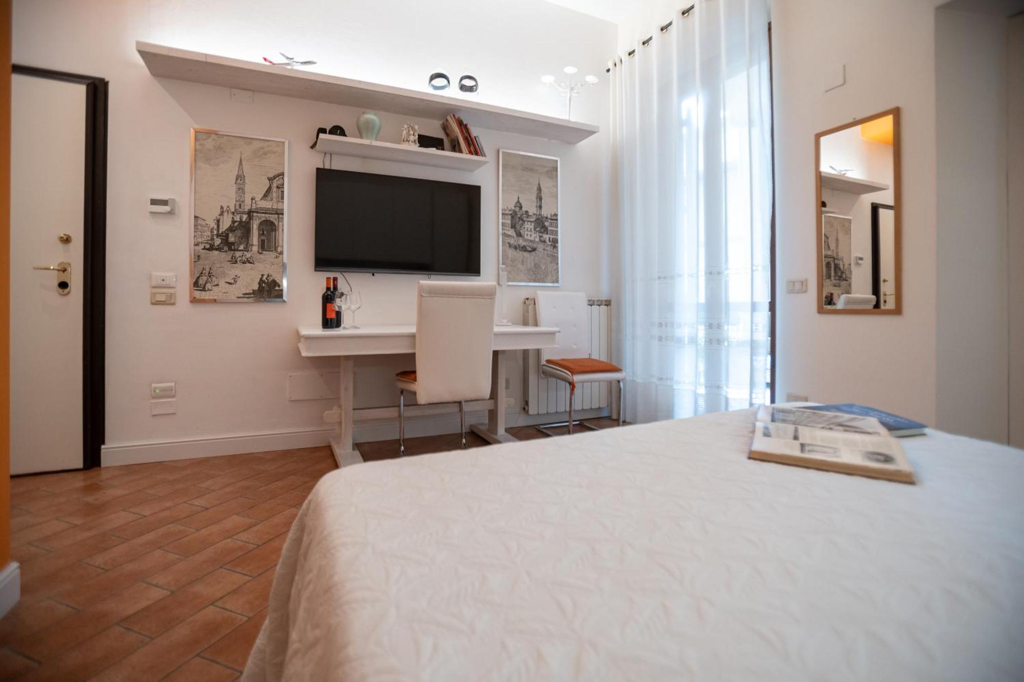 Indipendent With Terrace - Parking Apartamento Florença